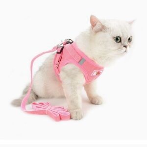 PET LIFE  Breathable Corduroy Soft and Secure Vest, Safety Harness for Small Pet